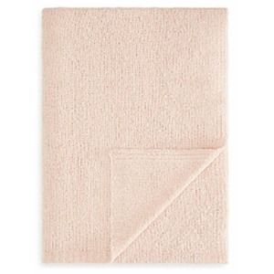 Arlotta Felice Boucle Acrylic Wool Cashmere Blend Throw Blanket - Blush Pink